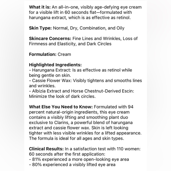 Clarins Firming & Lifting set - Picture 4 of 6